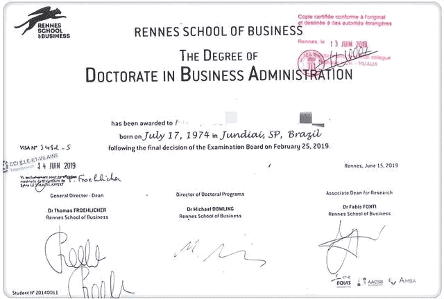 報考法國雷恩高等商學院DBA班有什么好處?