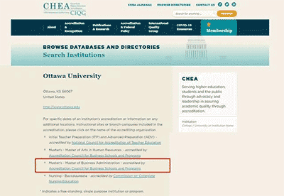 招生簡章 | 美國渥太華大學(xué)工商管理MBA碩士